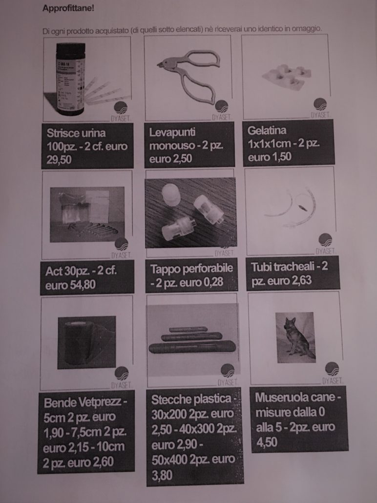 Prodotti Veterinari – Dyaset