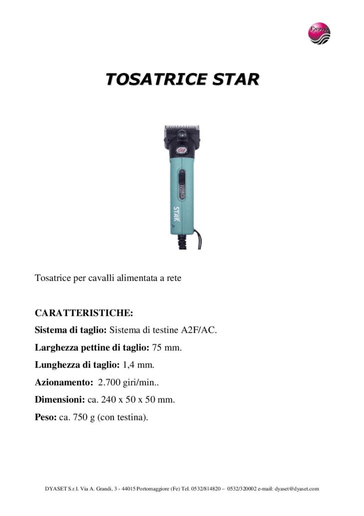 Prodotti Veterinari – Dyaset