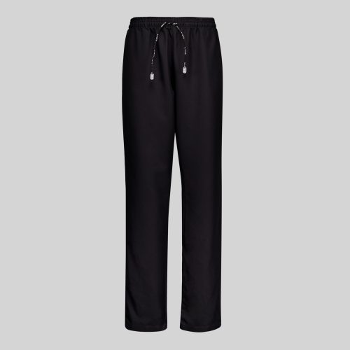 PANTALONI MICROFIBRA REGULAR FIT UNISEX NERO