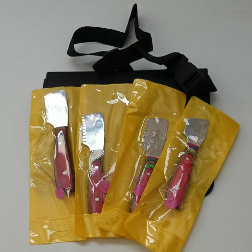 SET COLTELLI PER TOELETTATURA 4PZ